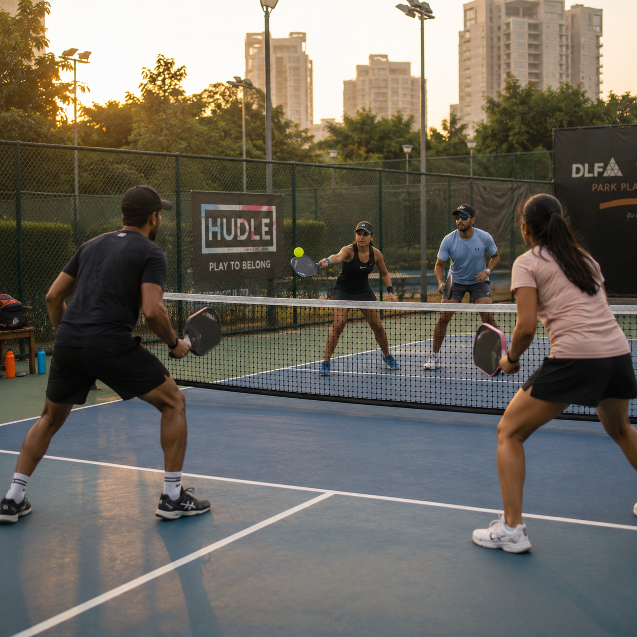 Pickleball · Doubles at DLF Phase 4, Gurgaon